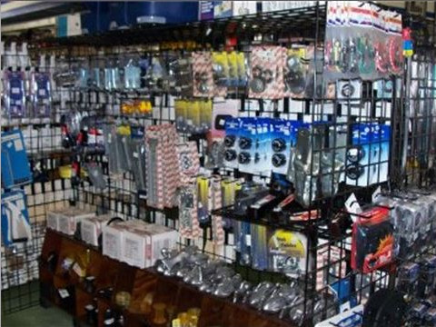Tools for sale in Buck's Outboard Repair, Inc., Sacramento, California
